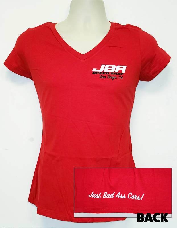 JBA Speed Shop Womans V-Neck